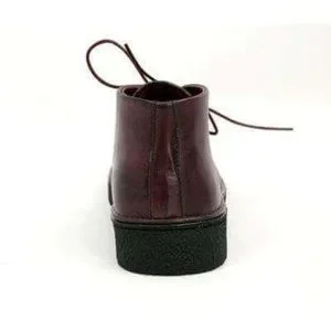 British Walkers Shoes British Walkers Playboy Mens Burgundy